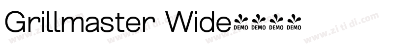 Grillmaster Wide字体转换 Grillmaster Wide字体转换